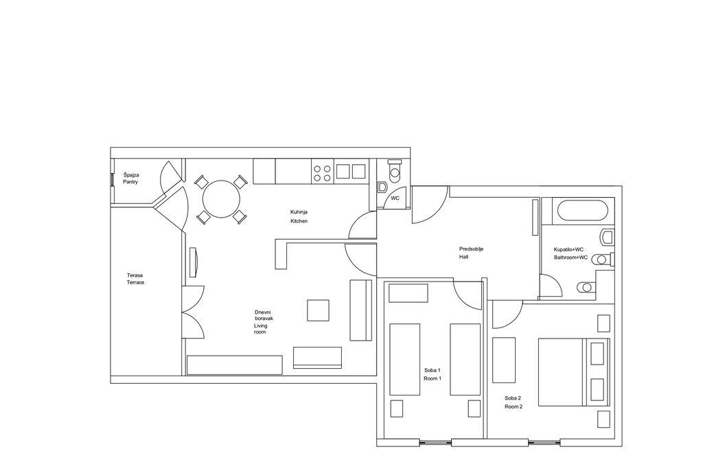 Apartment Irene Pula Eksteriør bilde